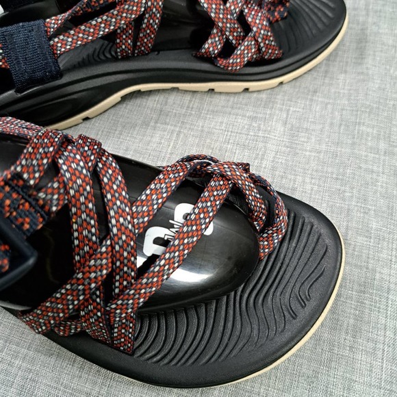 Womens Chaco (J107068) Z/Volv X2 Navy/Red Sandals Size 5 - Picture 9 of 11